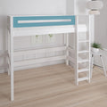 Manis Classic White High Sleeper Bed by Lavishway | Wooden Beds-26247