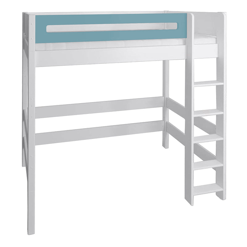 Manis Classic White High Sleeper Bed by Lavishway | Wooden Beds-26248