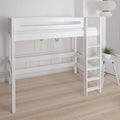 Manis Classic White High Sleeper Bed by Lavishway | Wooden Beds-26257