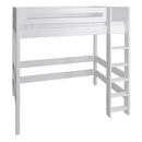 Manis Classic White High Sleeper Bed by Lavishway | Wooden Beds-26258