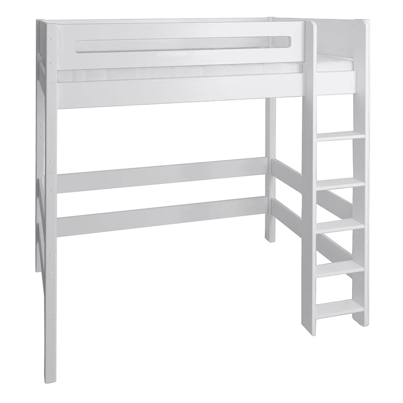 Manis Classic White High Sleeper Bed by Lavishway | Wooden Beds-26258