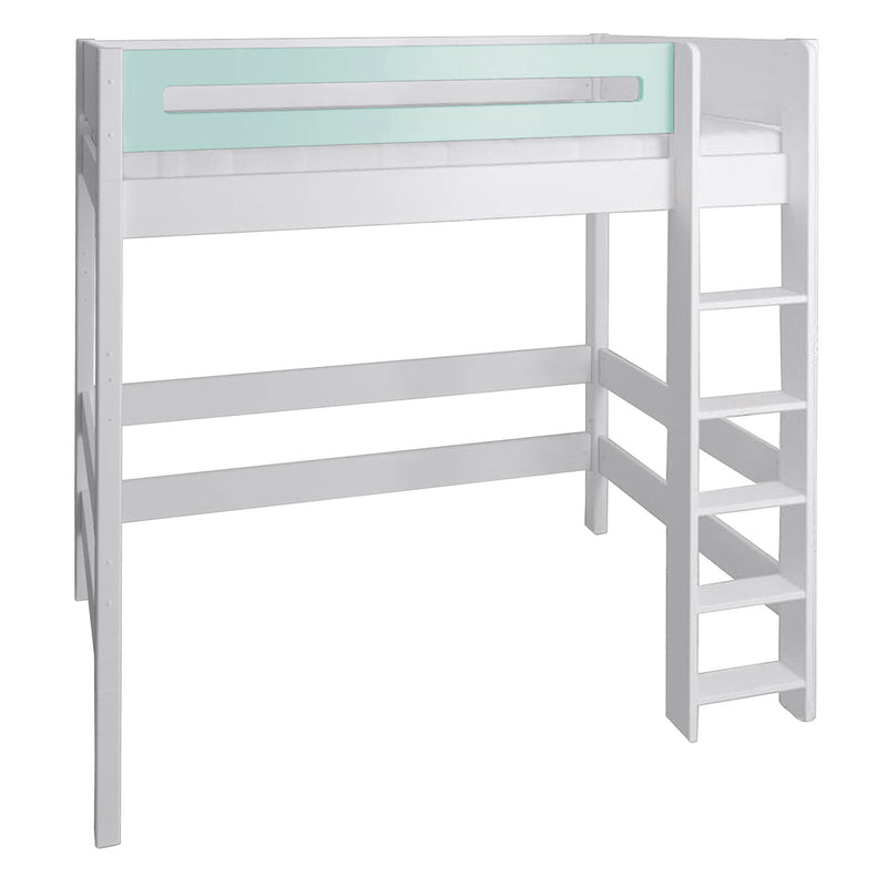 Manis Classic White High Sleeper Bed by Lavishway | Wooden Beds-26256