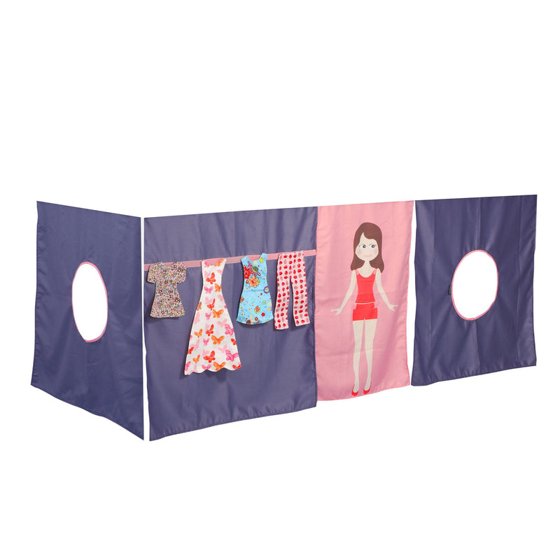 Manis White Mid Sleeper Bed in Snow White by Lavishway | Wooden Beds-26367