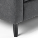 Marant Grey Fabric Corner Sofa by Lavishway | Fabric Sofas-61747