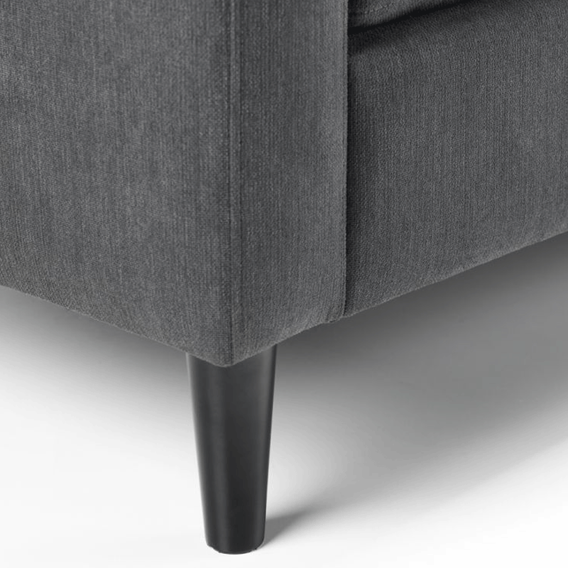 Marant Grey Fabric Corner Sofa by Lavishway | Fabric Sofas-61747