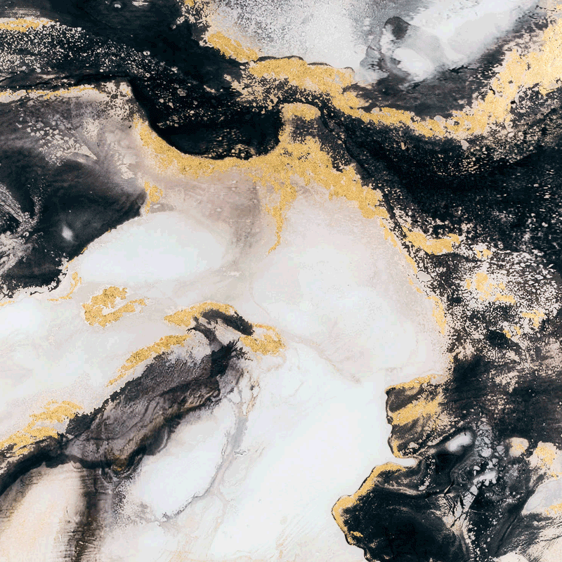 Marble Effect Glass Image In Gold Frame by Lavishway | Art Gallery-51223