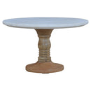 Marble Top & Wooden Base Cake Stand by Lavishway | -22303