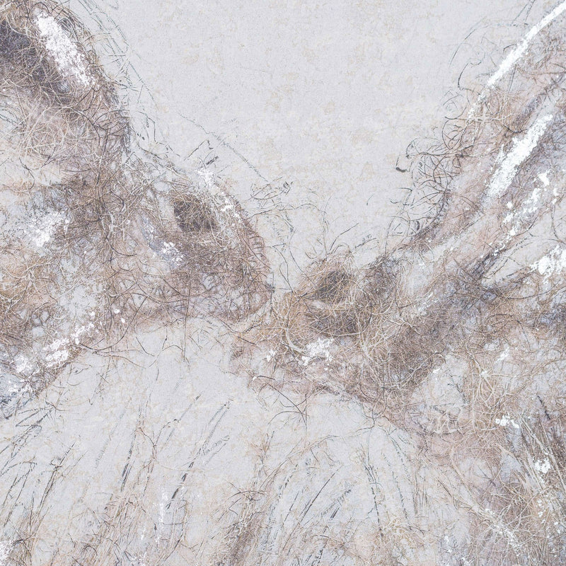 March Hares On Cement Board Wooden Frame by Lavishway | Art Gallery-51292