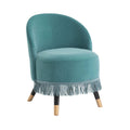 Margo Velvet Upholstery Cocktail Chair by Lavishway | Accent Chairs-24848