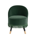 Margo Velvet Upholstery Cocktail Chair by Lavishway | Accent Chairs-24853