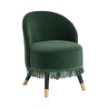 Margo Velvet Upholstery Cocktail Chair by Lavishway | Accent Chairs-24847