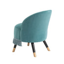 Margo Velvet Upholstery Cocktail Chair by Lavishway | Accent Chairs-24849