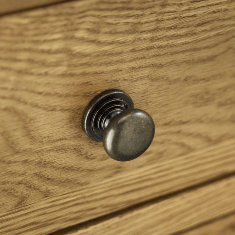 Marlborough Solid Oak Narrow 7 Drawers Chest by Lavishway | Chest Of Drawers-61683