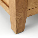 Marlborough Oak 2 Doors & 2 Drawers Wardrobe by Lavishway | Wardrobe-61738