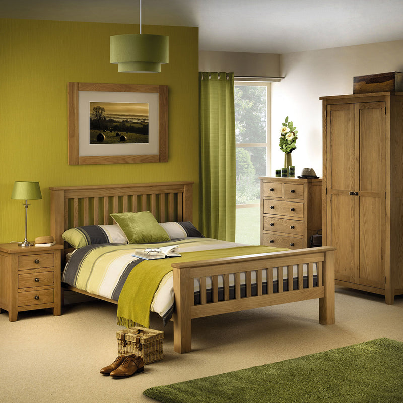 Marlborough Oak 8 Drawers Dressing Table by Lavishway | Dressing Tables-61725