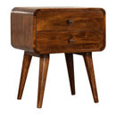 Martino 2 Drawers Bedside Table by Lavishway | Bedside Tables-21317