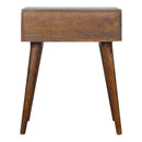 Martino Brass Wiring 1 Drawer Bedside Table by Lavishway | Bedside Tables-60013