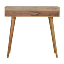 Martino Carved Grey 2 Drawers Console Table by Lavishway | Hallway Console Table-59972