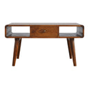 Martino Curved 1 Drawer Coffee Table by Lavishway | Coffee Tables-21291