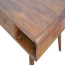 Martino Curved 1 Drawer Coffee Table by Lavishway | Coffee Tables-21292