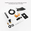 Matte Black Tap & Waterfall Rain Wall Shower by Lavishway | Bathtub Faucets-49695