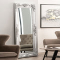May Antique Frame Decorative Floor Mirror by Lavishway | Floor Mirrors-24825