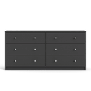 May Grey Finish Wooden 6 Chest of Drawers by Lavishway | Chest Of Drawers-49787