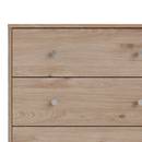 May Oak Finish Wooden 6 Chest of Drawers by Lavishway | Chest Of Drawers-49771