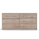 May Truffle Oak Finish 6 Chest of Drawers by Lavishway | Chest Of Drawers-49762