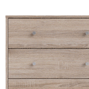 May Truffle Oak Finish 6 Chest of Drawers by Lavishway | Chest Of Drawers-49760