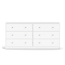 May White Finish 6 Chest of Drawers by Lavishway | Chest Of Drawers-49775