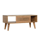 Maya 1 Rattan Sliding Door Coffee Table by Lavishway | Coffee Tables-57703