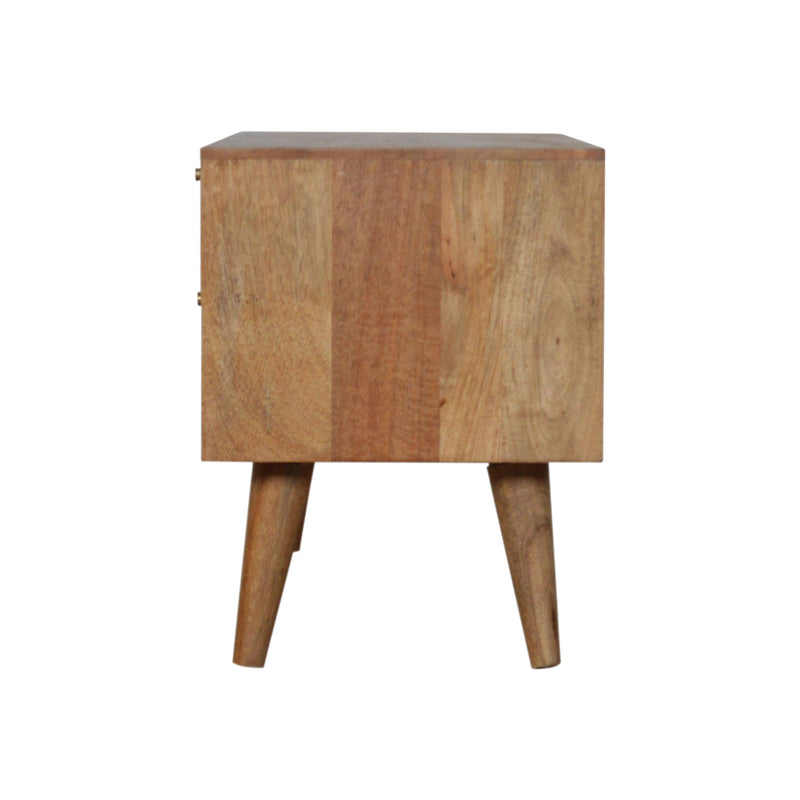 Maya 2 Rattan Drawers Media Unit by Lavishway | TV Units Cabinets-57678