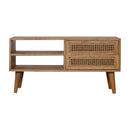 Maya 2 Rattan Drawers Media Unit by Lavishway | TV Units Cabinets-57673