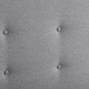 Mayfair Contemporary Grey Fabric TV Bed by Lavishway | Fabric Beds-35541