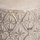 Nero Unique White Ceramic Vase by Lavishway | Vases-50946