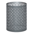 Glowray Grey Intricate Pattern Lantern by Lavishway | Candle Holders-50746