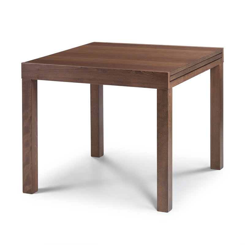 Melrose Walnut Finish Extendable Dining Table by Lavishway | Dining Tables-61687
