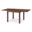 Melrose Walnut Finish Extendable Dining Table by Lavishway | Dining Tables-61688