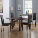 Melrose Wooden & Fabric Seat Dining Chair by Lavishway | Dining Chairs-61700