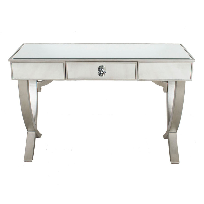 Mercury 1 Drawer Console Table & Wall Mirror by Lavishway | Wall Mirrors-24819