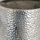 Metallic Pewter Effect Tapered Vase by Lavishway | Vases-50934