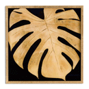 Cheese Plant Gold Frame Wall Art by Lavishway | Art Gallery-51215