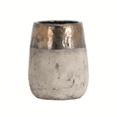 Metallic Dipped Contemporary Ceramic Vase by Lavishway | Vases-50926