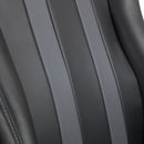 Meteor Black Faux Leather Gaming Chair by Lavishway | Leather Chairs-61671