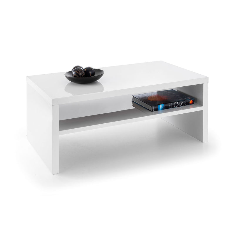 Metro High Gloss Rectangular Coffee Table by Lavishway | Coffee Tables-61658
