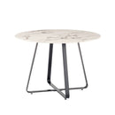 Mia Round Marble Top Dining Table by Lavishway | Dining Tables-24804