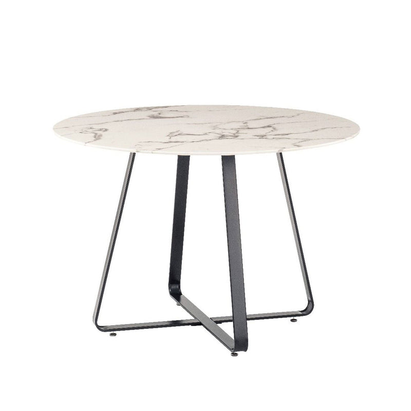 Mia Round Marble Top Dining Table by Lavishway | Dining Tables-24804