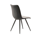 Mia 4 Chair Round Marble Top Dining Table Set by Lavishway | Dining Table Set-24811