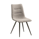 Mia 4 Chair Round Marble Top Dining Table Set by Lavishway | Dining Table Set-24810